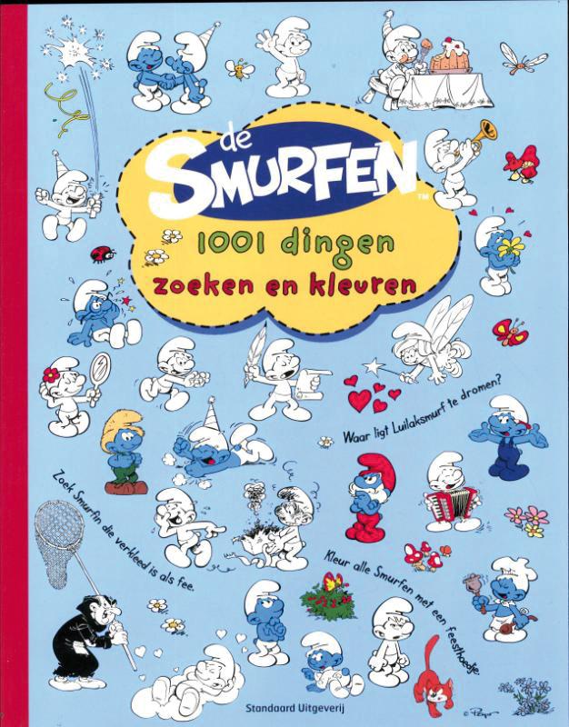 De Smurfen - 1001 dingen zoeken en kleuren