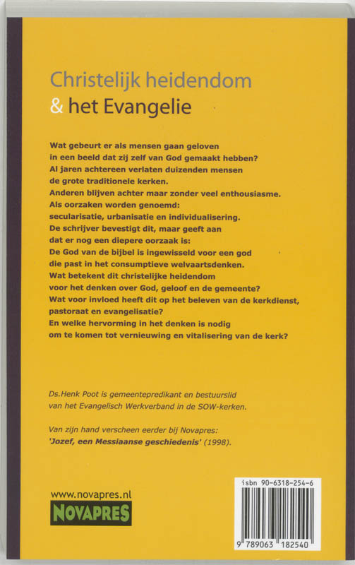 Christelijk heidendom & het Evangelie Christelijk heidendom & het Evangelie achterkant