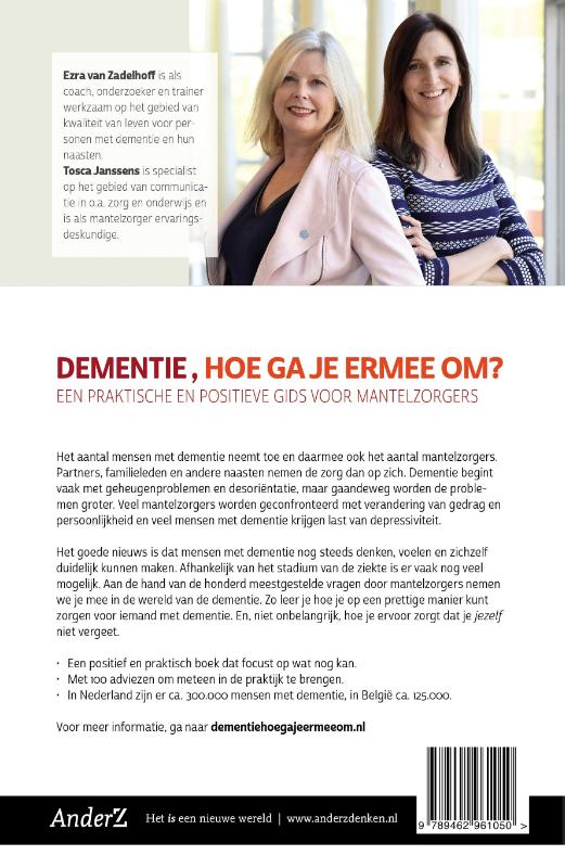 Dementie, hoe ga je ermee om? achterkant