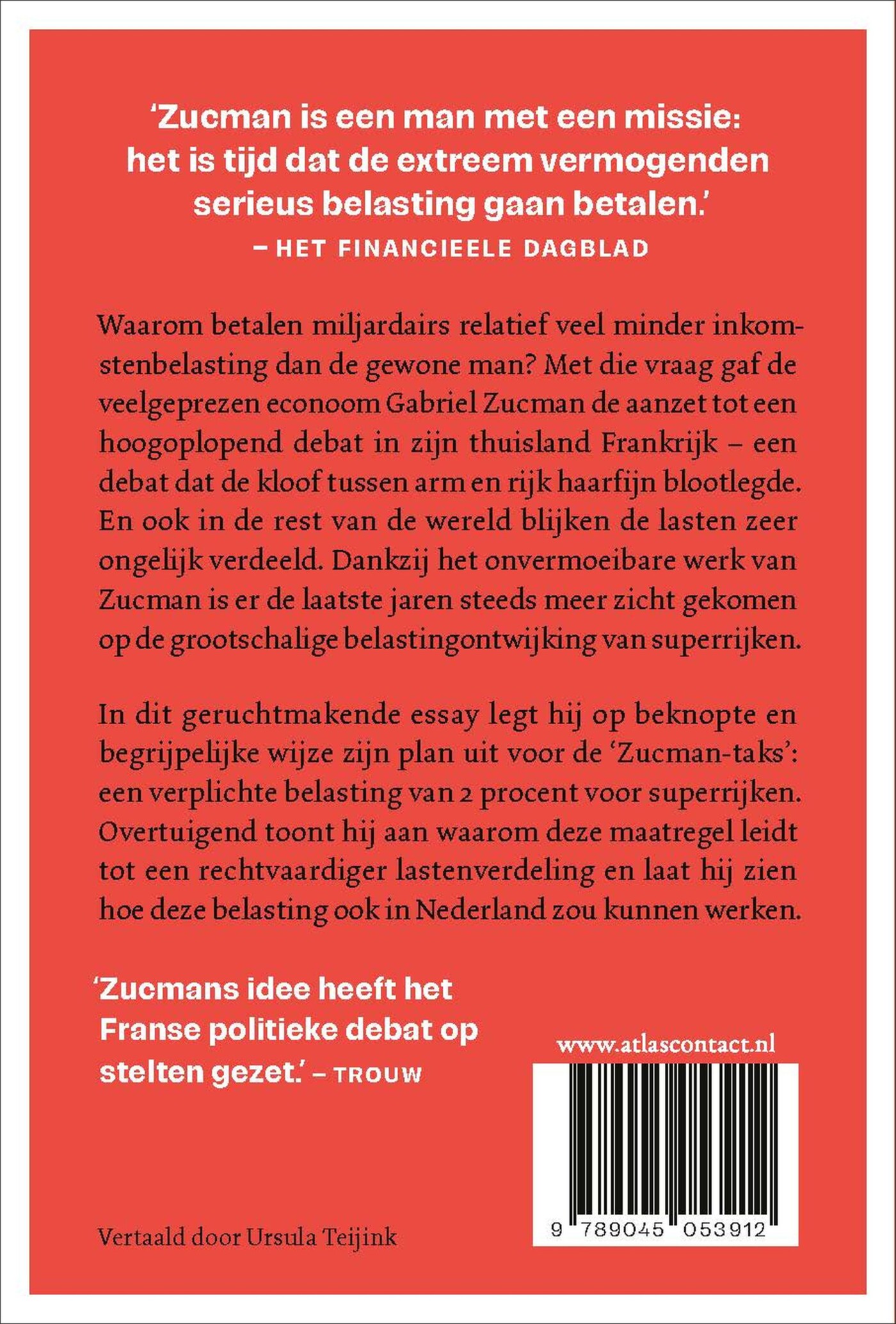Miljardairs betalen geen inkomstenbelasting en daar gaan we een einde aan maken achterkant