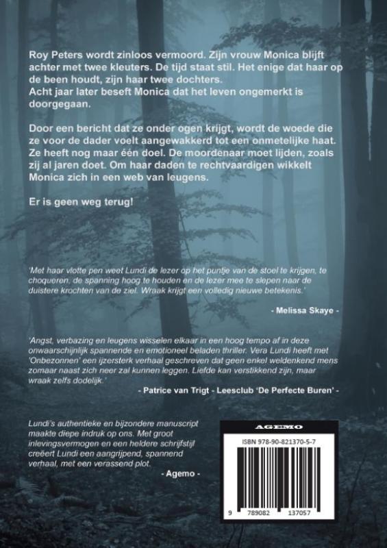 Onbezonnen Onbezonnen achterkant