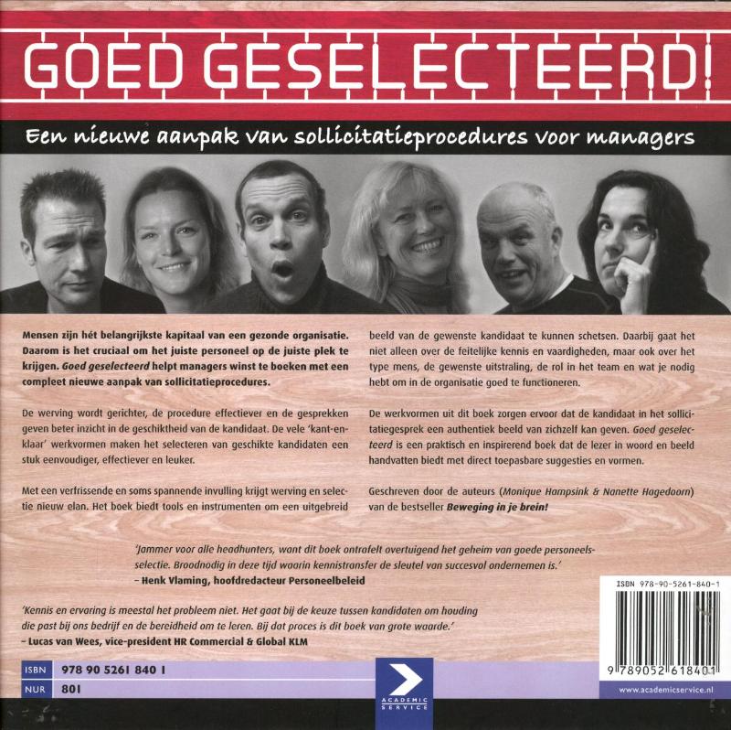 Goed Geselecteerd achterkant