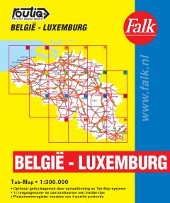 Routiq Belgie / Luxemburg tab map