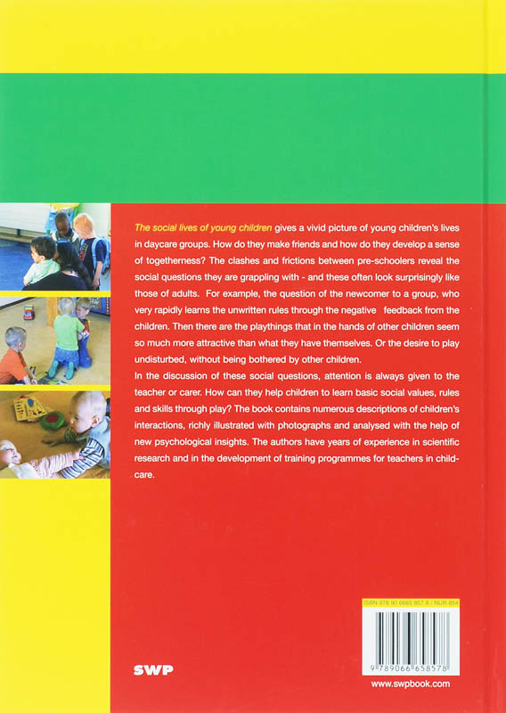 Social lives of young children achterkant