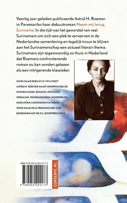 Neem mij terug, Suriname / Surinaamse klassieken / 7 achterkant