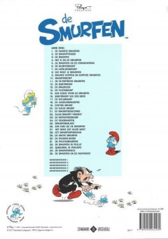 De Smurfen en het verloren dorp / De Smurfen / 0 achterkant