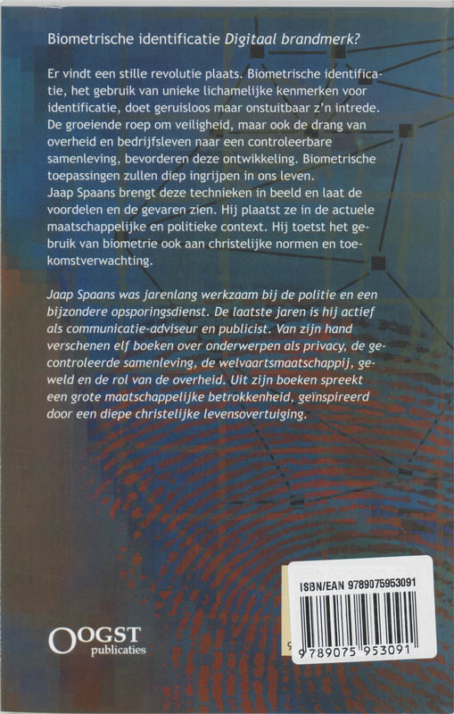 Biometrische identificatie digitaal brandmerk? achterkant