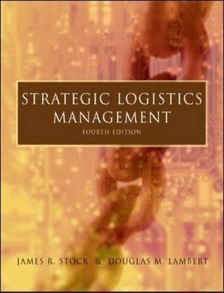 James R. Stock Strategic Logistics Management