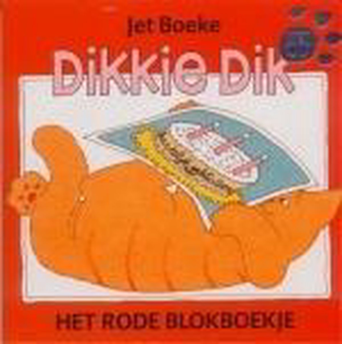 Dikkie dik blokboekje rood en cd