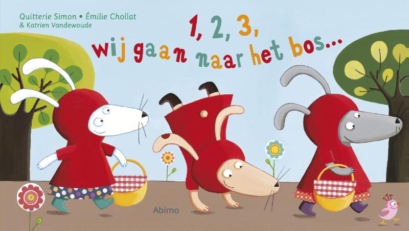 1, 2, 3, wij gaan naar het bos