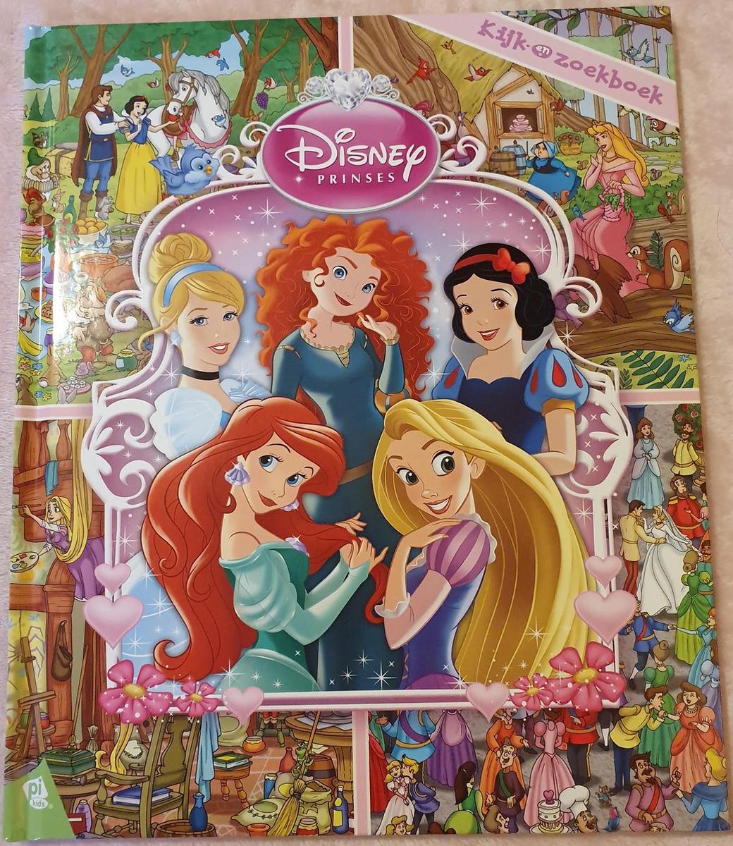 Disney prinses - Kijk en Zoekboek