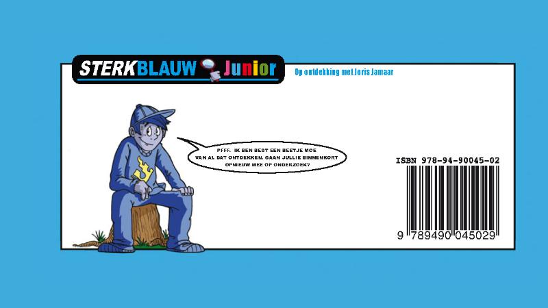 Sterk Blauw 2 -   Sterk Blauw Junior achterkant