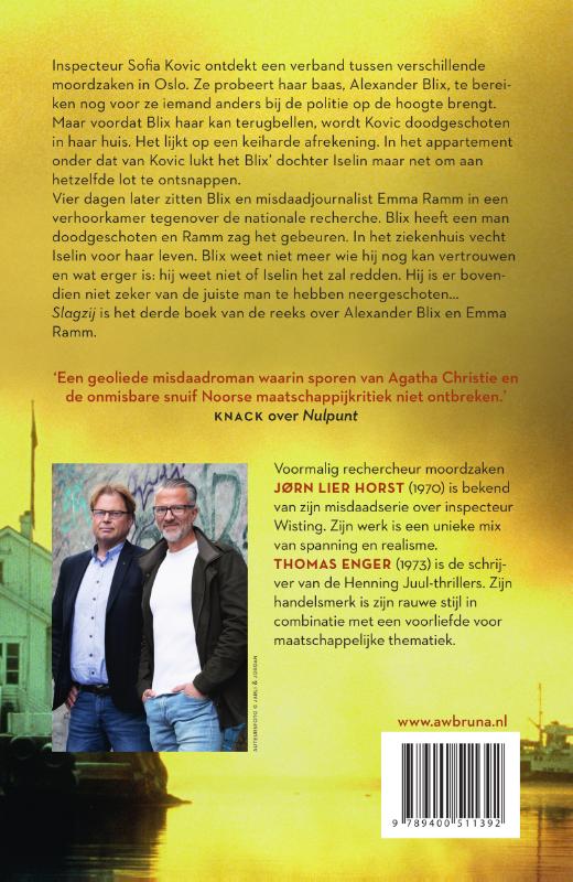 Slagzij / Blix & Ramm / 3 Slagzij / Blix & Ramm / 3 achterkant