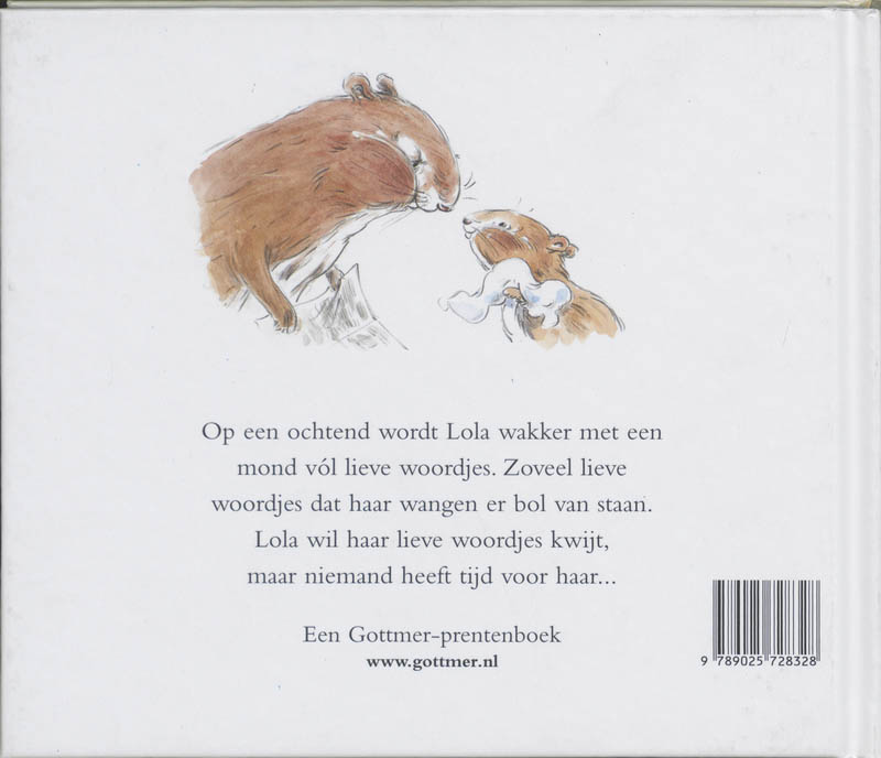 Lieve woordjes / Gottmer-prentenboek Lieve woordjes / Gottmer-prentenboek achterkant