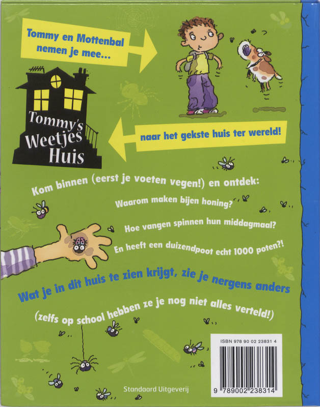 Tommy's Weetjeshuis Kriebeldiertjes Tommy's Weetjeshuis Kriebeldiertjes achterkant