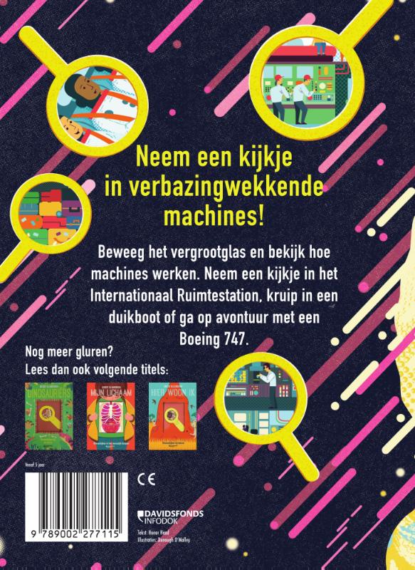 Groot gluurboek: machines achterkant