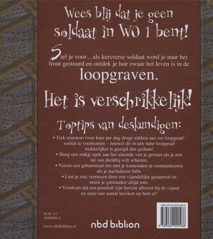Wees blij dat je geen piloot in WO 1 bent! achterkant