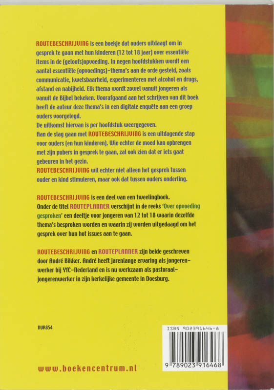 Routebeschrijving achterkant