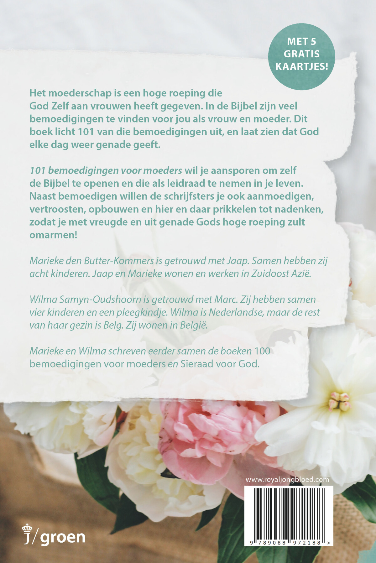 101 bemoedigingen voor moeders achterkant