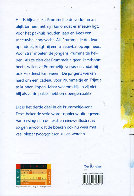 PRUMMELTJES KERSTFEEST       Pr3 achterkant