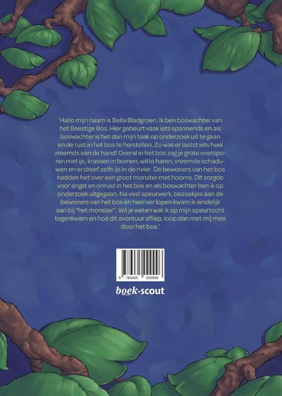 Bella Bladgroen achterkant