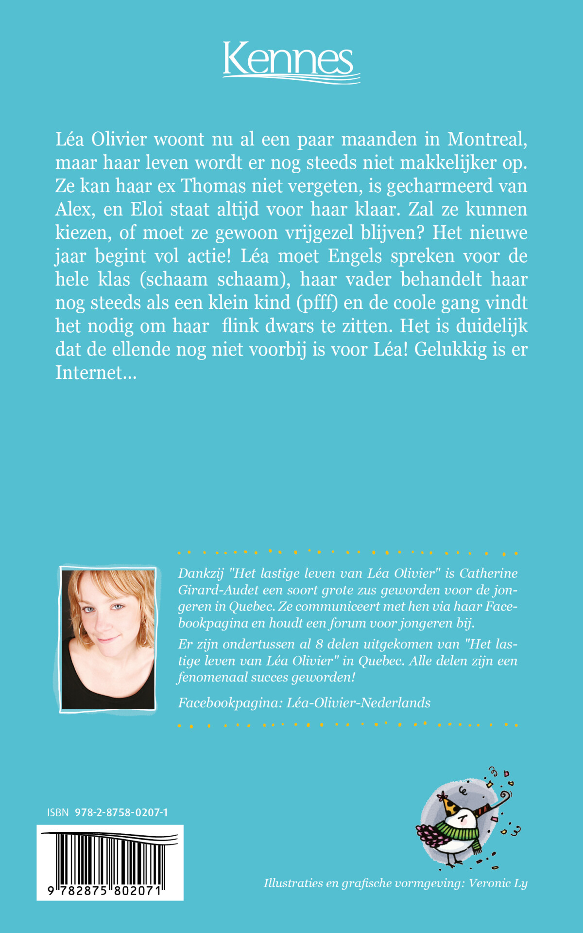 Roddels / Het lastige leven van Léa Olivier / 2 achterkant