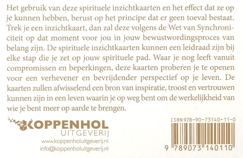 Spirituele inzichtkaarten achterkant