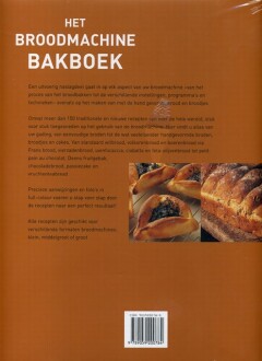 Het broodmachine bakboek Het broodmachine bakboek achterkant