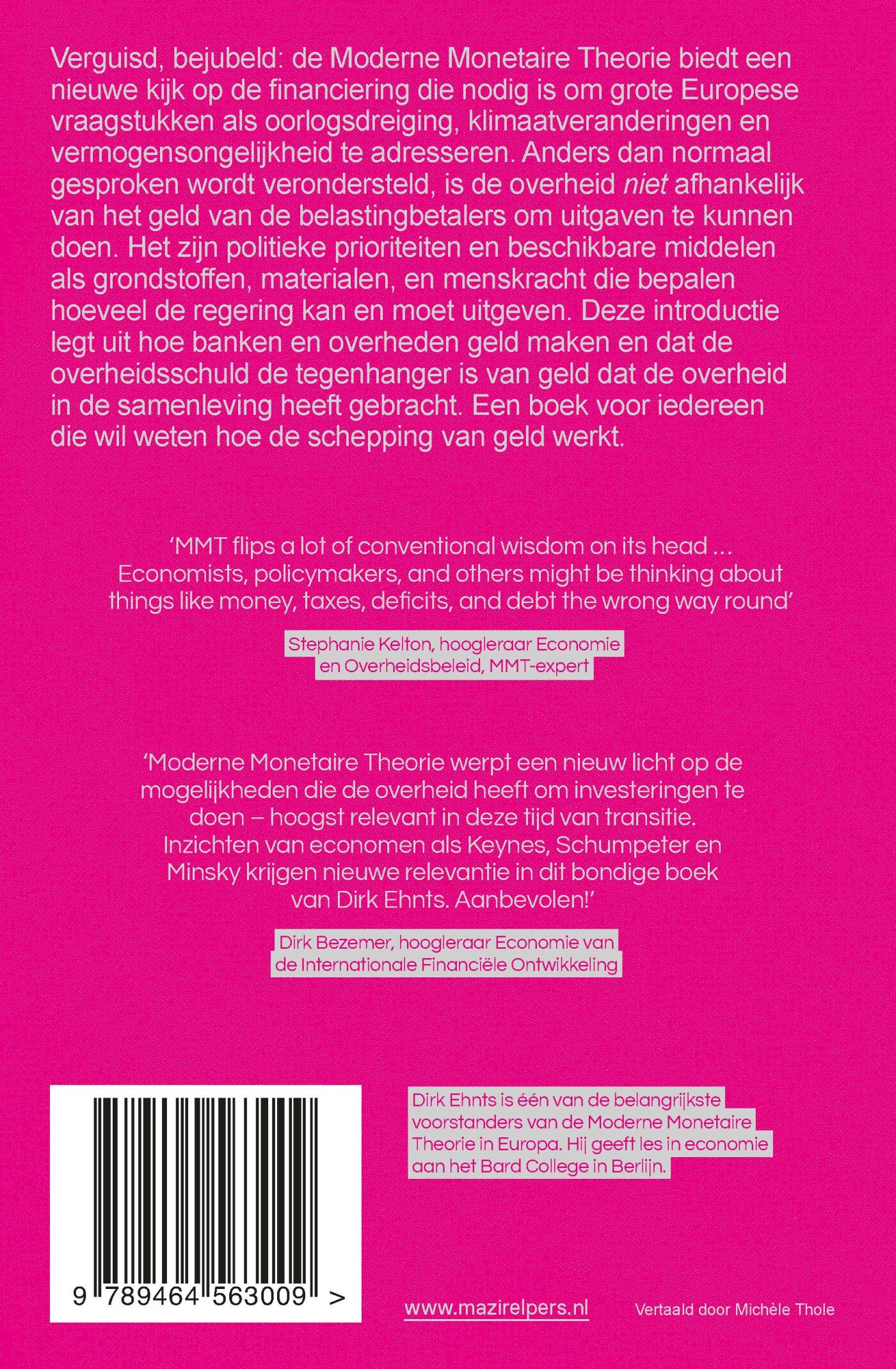 Moderne monetaire theorie achterkant