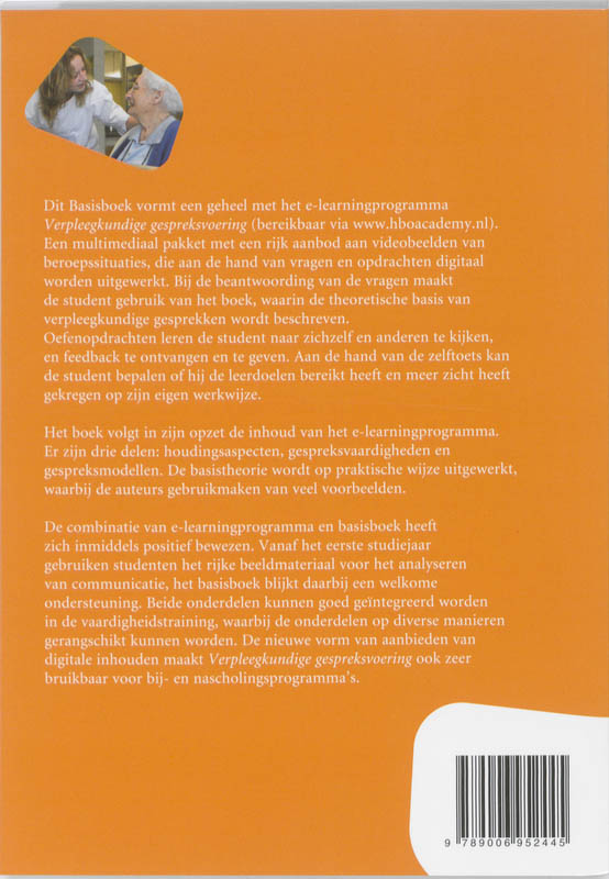 Verpleegkundige gespreksvoering achterkant