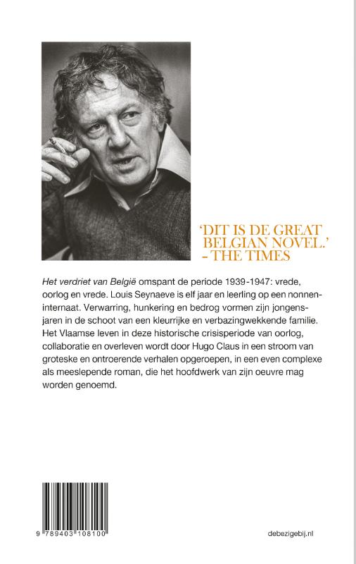 Het verdriet van België Het verdriet van België achterkant