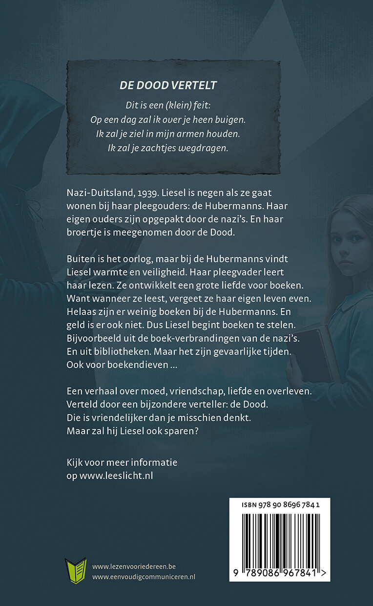 De boekendief / Leeslicht achterkant