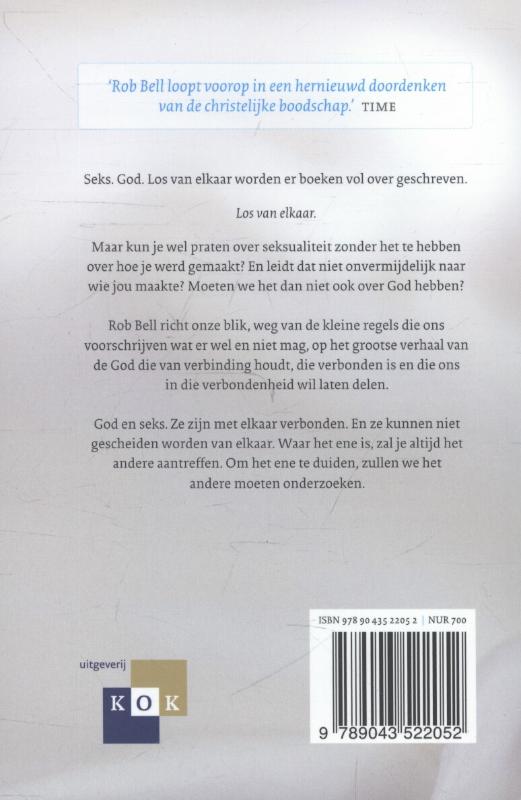 Seks & God achterkant