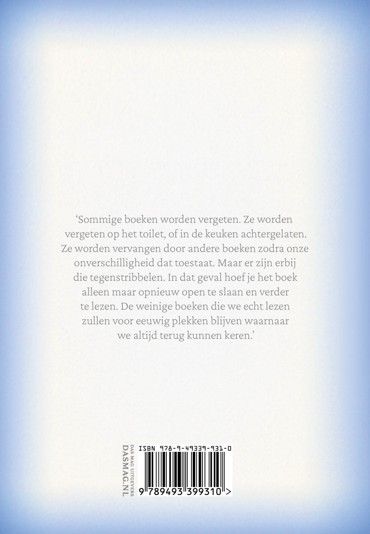 Valse papieren achterkant