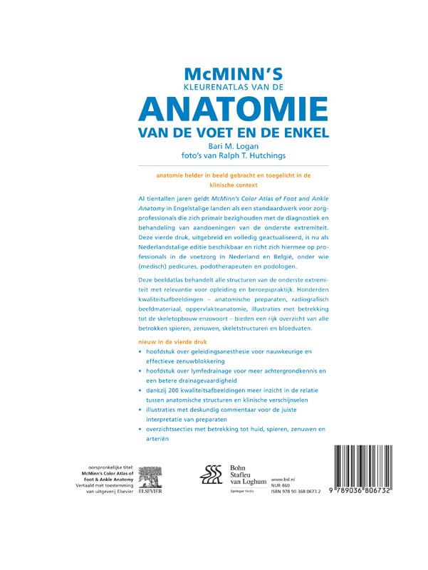 McMinn's Kleurenatlas van de anatomie van de voet en van de enkel McMinn's Kleurenatlas van de anatomie van de voet en van de enkel achterkant