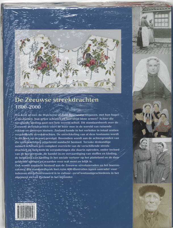 Zeeuwse streekdrachten 1800-2000, De Zeeuwse streekdrachten 1800-2000, De achterkant