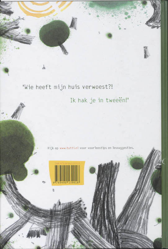 Het verhaal van de beer met zijn zwaard Het verhaal van de beer met zijn zwaard achterkant