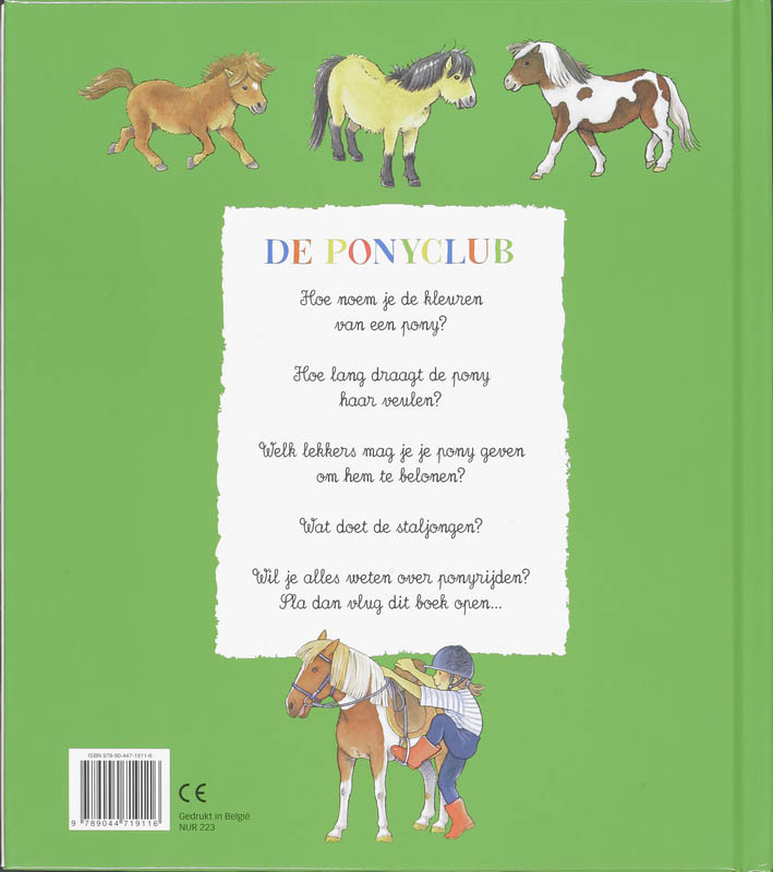 De ponyclub / Kijk om je heen! achterkant