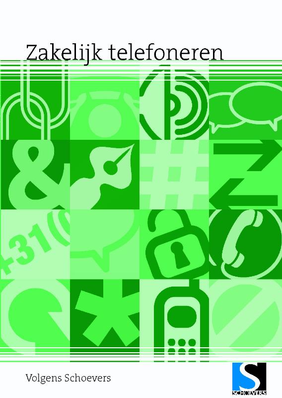 boekenbalie_9789065464668_cover Zakelijk telefoneren / Volgens Schoevers