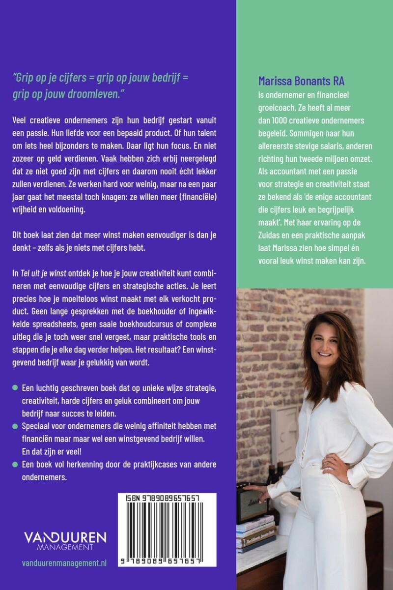 Tel uit je winst achterkant