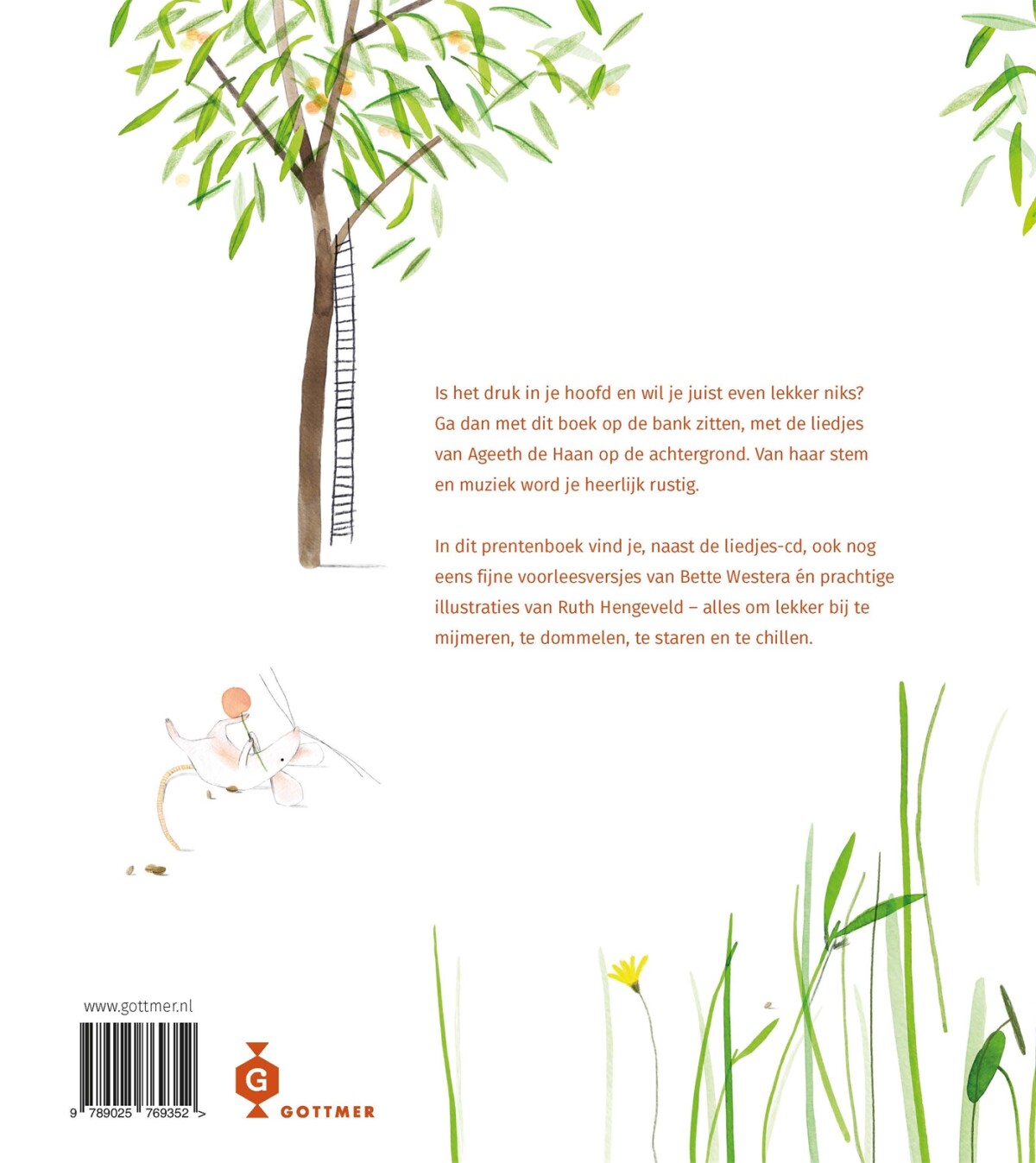 Even lekker niks achterkant