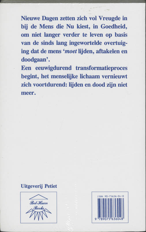 Nieuwe dagen achterkant