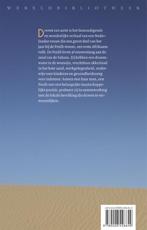 Dromen van water Dromen van water achterkant