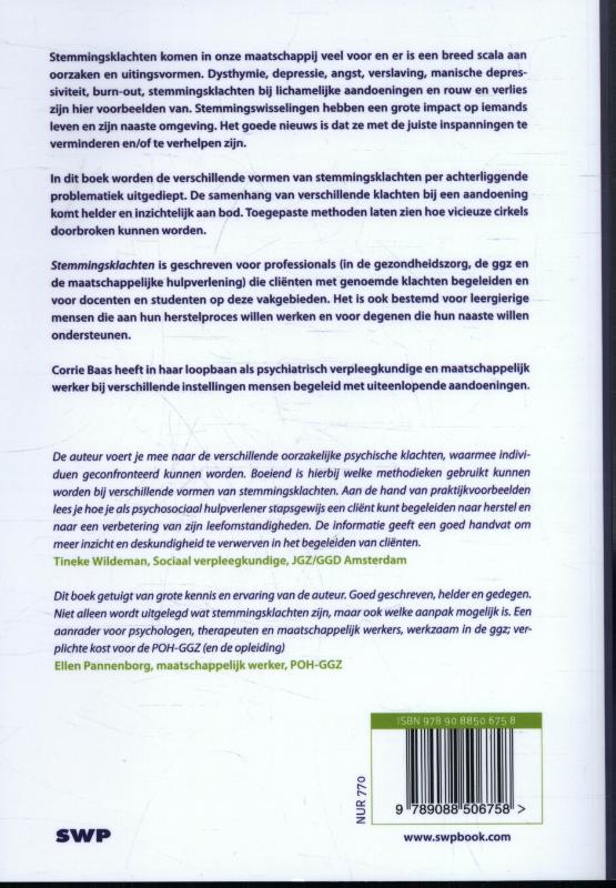 Stemmingsklachten achterkant