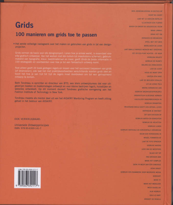 Grids achterkant