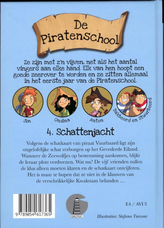 Schattenjacht / Deel 4 / De piratenschool achterkant