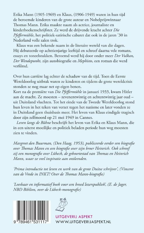 Erika en Klaus Mann achterkant
