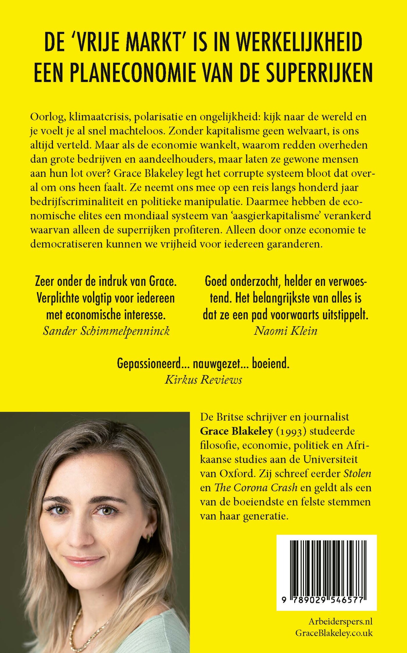 Aasgierkapitalisme achterkant