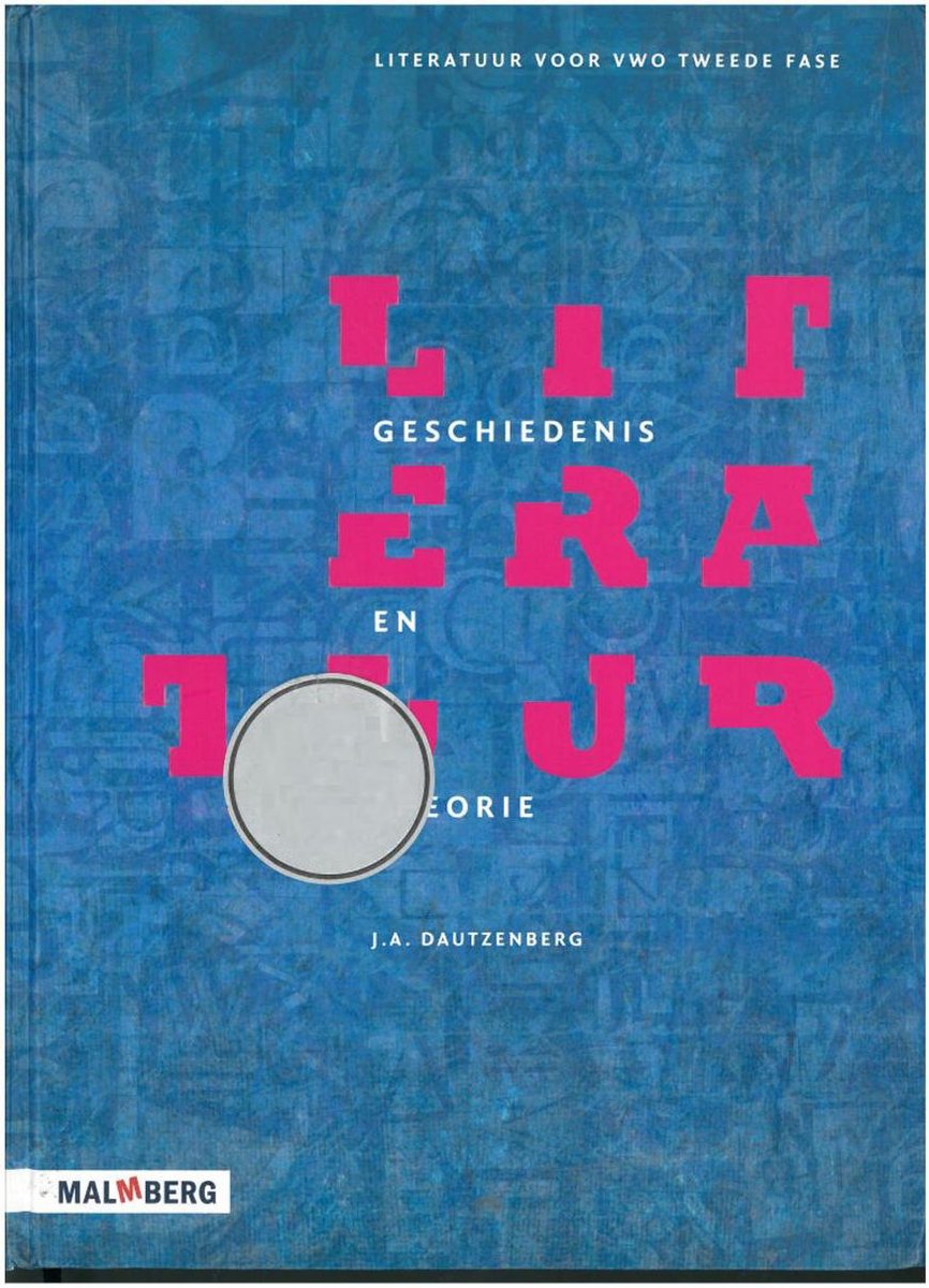 J.A. Dautzenberg Literatuur, Geschiedenis En Theorie