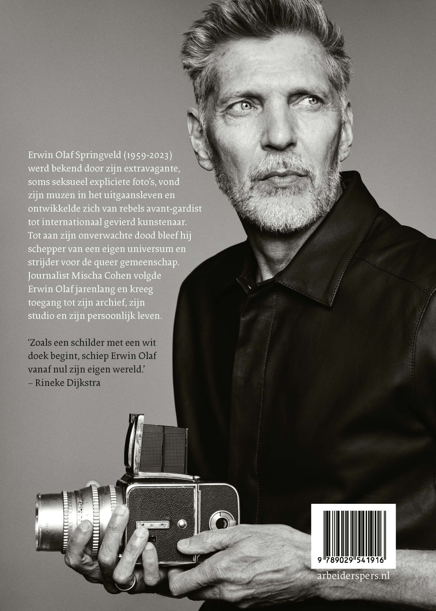 Erwin Olaf Springveld achterkant